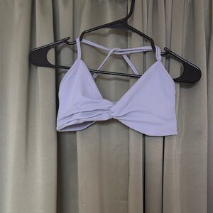 (Set) Women's Lavender Bralette and Pants